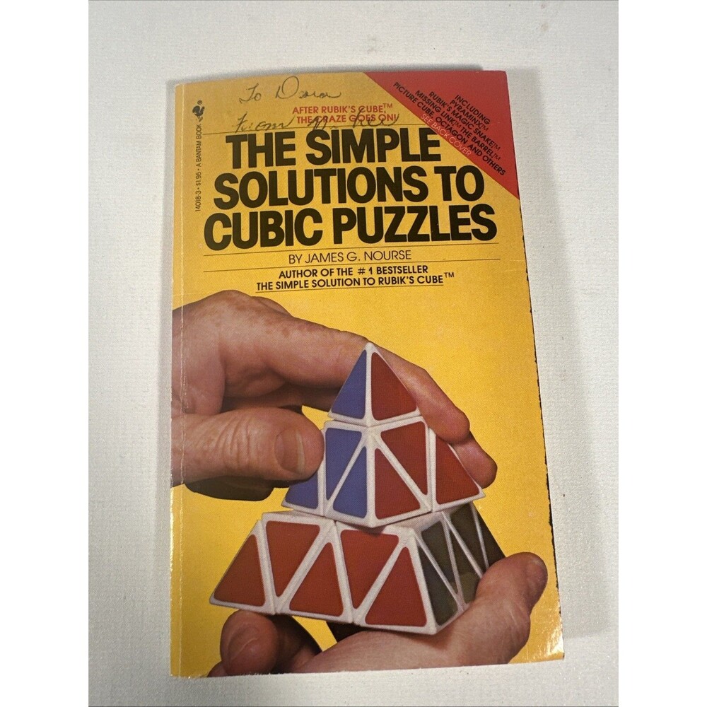 The Simple Solutions to Cubic Puzzles by James Nourse